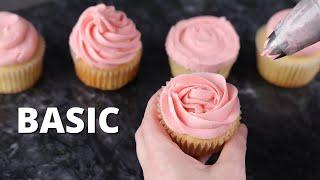 5 basic way to decorate your cupcakes   Cake Decorating For Beginners 