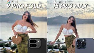 Google Pixel 9 Pro Fold vs iPhone 15 Pro Max Camera Test