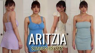 ARITZIA SPRINGSUMMER DRESSES TRY-ON