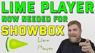 SHOWBOX Now Requires Lime Player    Heres How To Get It