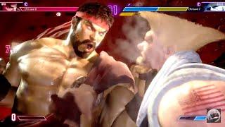 Street Fighter VI - Ryu vs Guile