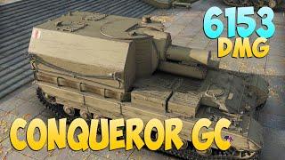 Conqueror GC - 2 Frags 6.1K Damage - Higher caliber - World Of Tanks