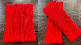 How To Crochet Easy and Simple Leg Warmers  Simple Tutorial for Beginners