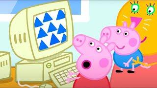 Peppa بيبا بيج - مكتب عمل بابا بيج - افلام كرتون بيبا بيج بالعربي