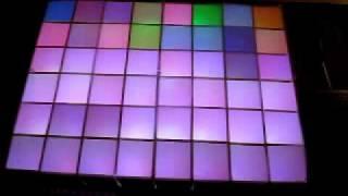 Light panel - white fade - lots of flickernoise