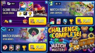 Color Crush Solo Challenge Score Rally 1650 Score 2 Match Rumble Match Masters