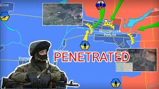 The Ukrainian positions in Novoselivka Persha have been broken  16 July 2024