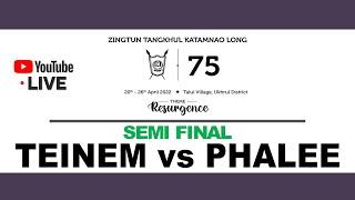 ZTKL Platinum Jubilee  Football Semi Final  TEINEM vs PHALEE