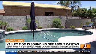 Phoenix mom upset over neighbors new guest house blames new law