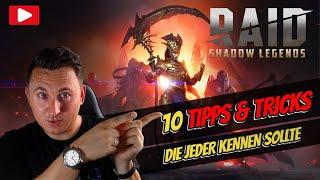 RAID Shadow Legends 10 Tipps & Tricks  Basics die jeder Spieler kennen sollte