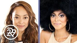 Amber Stevens-West is Transformed into Diana Ross by Make-up Artist Raja  Refinery29  Refinery29