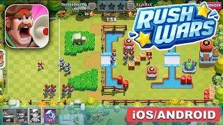RUSH WARS Gameplay AndroidiOS - New SuperCell Game
