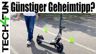 Slidefox NT E-Scooter  Würdig für 1.000 Euro Klasse?  XL Test
