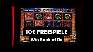 Golden Arc auf 10€ Freispiele  Book of Ra Spielothek Casino zocken Novoline