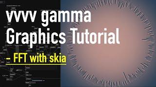 vvvv gamma Graphics Tutorial  FFT with Skia