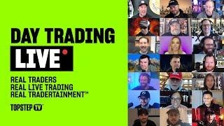 TopstepTV Live Futures Day Trading Whats My PL Again? Ft. Deeyana Angelo Peter Tuchman061024