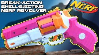 The most realistic NERF Revolver - MHP Arms Shellington Magpie Break-action Shell Ejecting