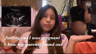 FINDING OUT I WAS PREGNANT AT 13 + MY PARENTS REACTION AND HOW THEY FOUND OUT  teen mom