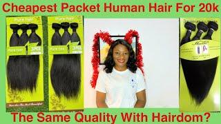 20k Packet Human Hair Pure Hair Packet Human Hair ReviewIs It As Quality As Hairdom?