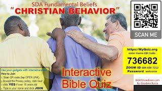 Interactive Bible Quiz online