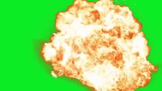 Free Green Screen Explosion Effect + Sound Effect Short Version