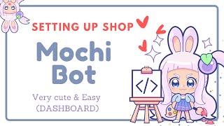 Setting up server SHOPS & ITEMS │Mochi Bot │Cute & Easy Dashboard│Verified Bot│Discord│Art Event