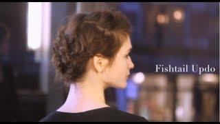 Fishtail Braid Up-Do- Sally Hershberger Downtown Salon