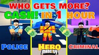 Which team will you get the most money for in 1 hour?  Mad City Ch2