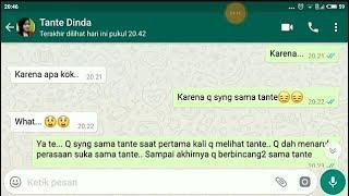 Terbaru WowPrank_text_Tante dinda Minta Pijat +Chat_wik_wik 2020