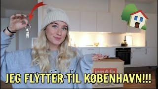 DEN STORE FLYTTEDAG - Se min nye lejlighed FLYTTEVLOG Del 1