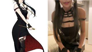 【Eimi Fukada】Eimi tried to cosplay as Yor Forger see if it looks like her.   Japanese pornstar