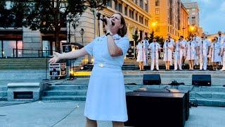 U.S. Navy Choir “Sea Chanters”  Concert On The Avenue  FULL Performance Washington DC