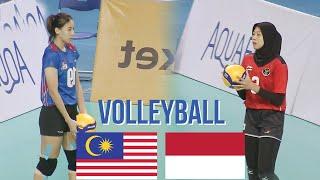 FULL HD l INDONESIA vs MALAYSIA l Womens Volleyball