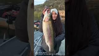 Girls that fish 🫡 #fishing #trout #fishingvideo