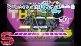 Hatsune Miku Colorful Stage - FAKE HEART Master  S-Rank Full Combo