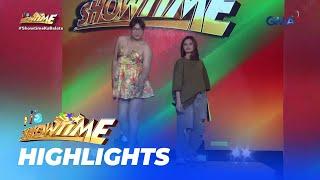 Its Showtime Cianne at MC NAGPALIT NG DAMIT BILANG FUN-ISHMENT Bata Bata Pick