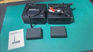 Blafili Wireless Audio Transmitter  Receiver overview.