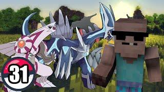 Memanggil Legendary Pengendali Dimensi - Minecraft Pokemon Bersama 31