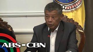 Department of Justice holds press conference  ABS-CBN News