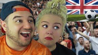 American Couple Reacts to TOP 10 BEST BRITISH FOOTBALL CHANTS