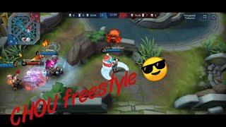 CHOU solo ranked freestyle bikin musuh AUTO MENINGGOY ...