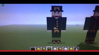 Minecraft tutorial - how to build a Choo Choo Gaming statue