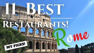 Where to Eat in Rome.  11 Tips from a Local