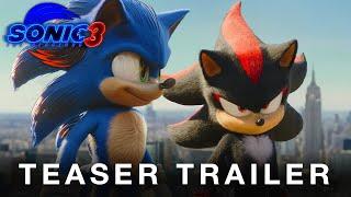 Sonic the Hedgehog 3 2024 -  Paramount  Pictures  FIRST TEASER TRAILER Release Date & Reveals