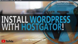 How To Install WordPress On HostGator  Setup WordPress Account Free