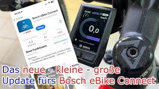 Das neue - kleine - grosse Update fürs Bosch eBike Connect