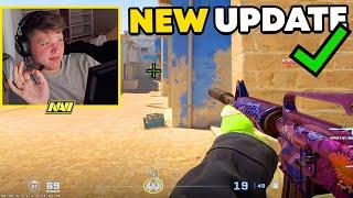 THE GAME FEELS BETTER - S1MPLE TESTING NEW UPDATE IN FPL ENG SUBS  CS2
