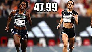 The Race Weve ALL BEEN WAITING FOR  Sydney McLaughlins 400 Meter World Record Attempt