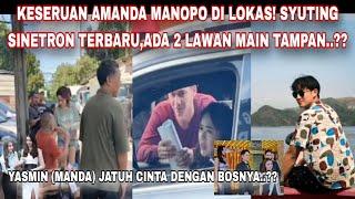 KESERUAN AMANDA MANOPO DI LOKASI SYUTING SINETRON TERBARUNYAADA 2 LAWAN MAIN TAMPAN..?? 