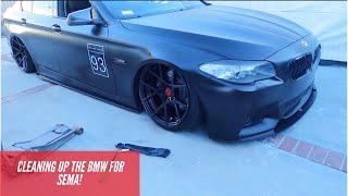 SEMA prep vlog